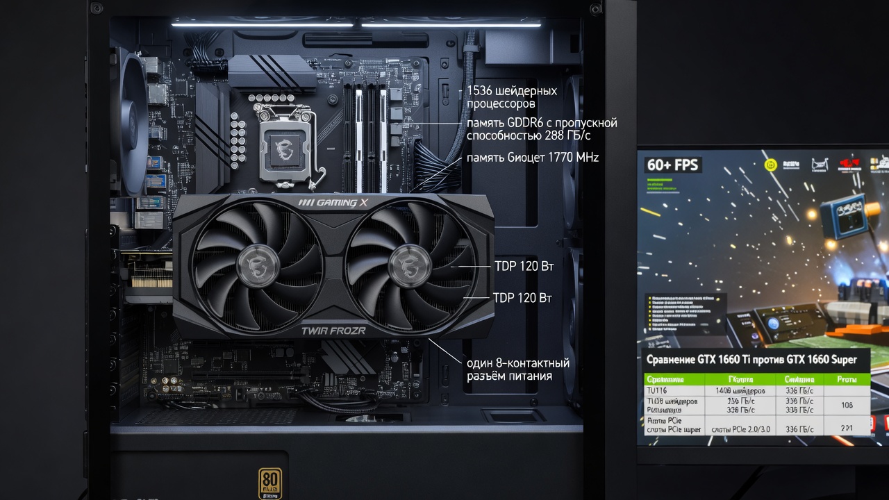 GTX 1660 Ti: системные требования и совместимость с ПК