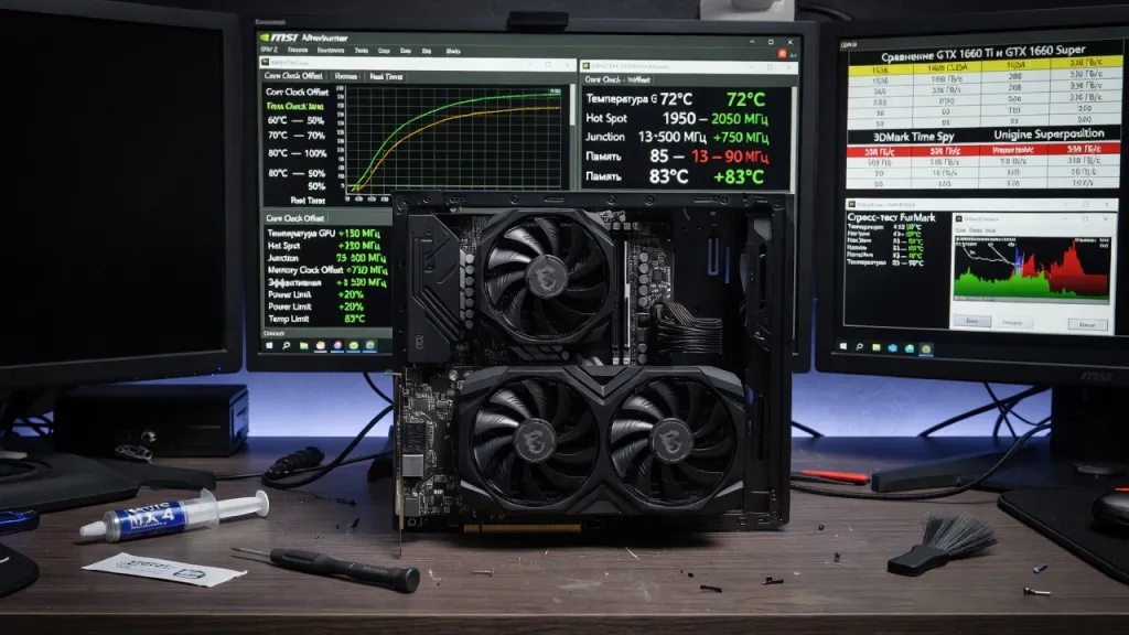 Разгон и температуры GTX 1660 Ti: что нужно знать