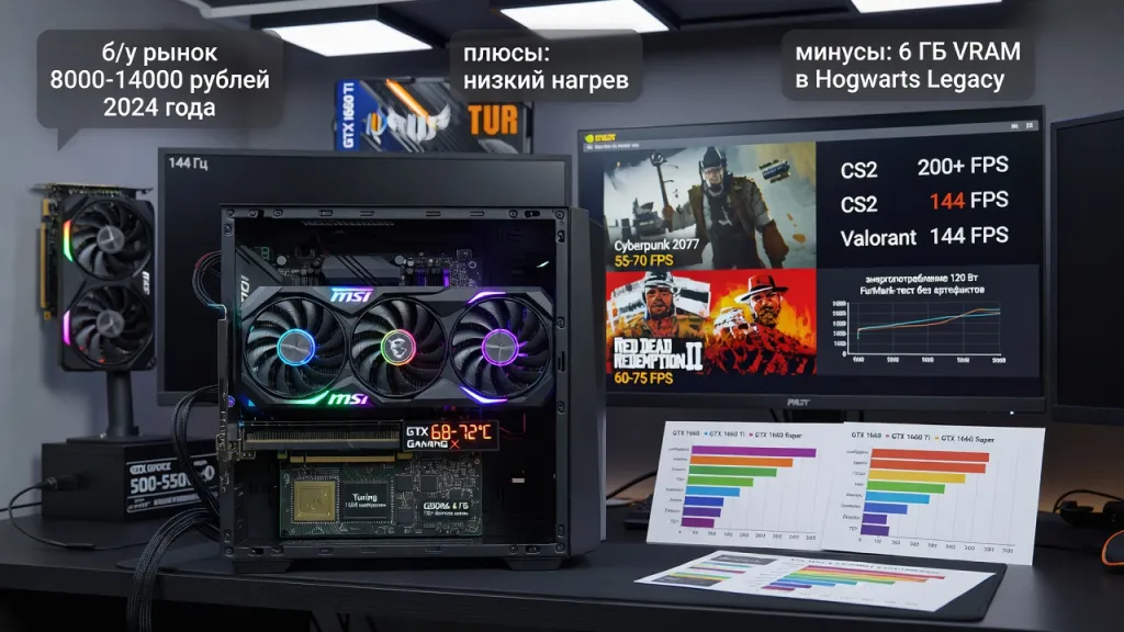 Реальные отзывы о GTX 1660 Ti: опыт владельцев