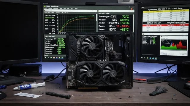 Разгон и температуры GTX 1660 Ti: что нужно знать