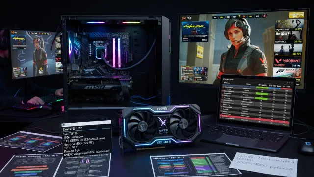 GTX 1660 Ti: полный обзор характеристик и тестов в 2026 году